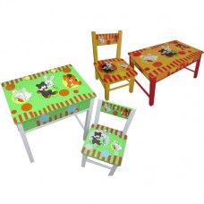 Столик Baby Tilly W02-594 со стульчиком Звери Столик Baby Tilly W02-594 со стульчиком Звери
